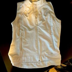Womens White Scrub Vest